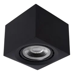 Plafondspot kubus zwart gu10-111 dtw>Straluma Best