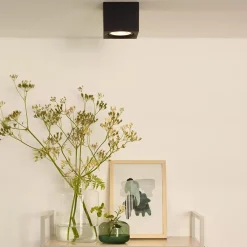 Plafondspot kubus zwart gu10-111 dtw></noscript>Straluma Best