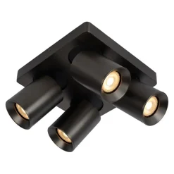 Plafondspot 4L vierkant gunmetal incl. gu10>Straluma Online