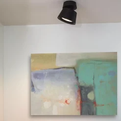 Plafondspot 1l zwart gu10-111><noscript><img width=