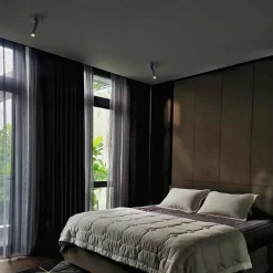 Plafondspot 1-lichts mat zwart/goud></noscript>Straluma New