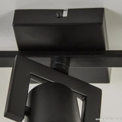 Plafondspot 3-lichts zwart incl.gu10><noscript><img width=