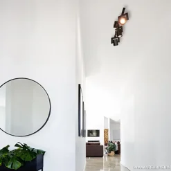 Plafondspot 3-lichts zwart incl.gu10><noscript><img width=