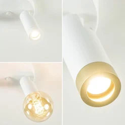 Plafondspot Miller 2l wit/goud pucc><noscript><img width=