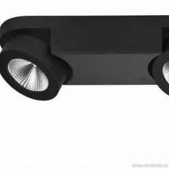 Plafondspot Montreal 2L balk zwart 3000><noscript><img width=