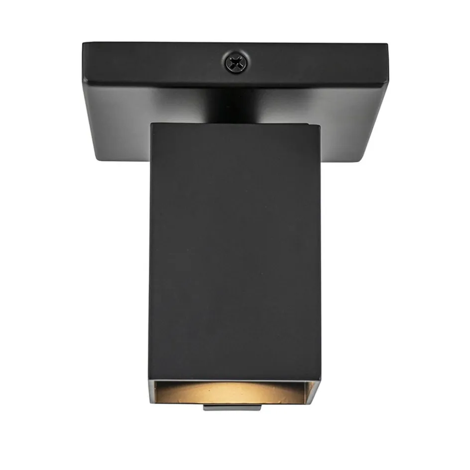 Plafondspot Oslo 1L zwart gu10>Straluma Online