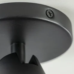 Plafondspot Petunia enkel zwart/goud><noscript><img width=