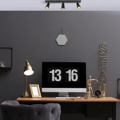 Plafondspot Petunia 3L balk zwart/goud><noscript><img width=