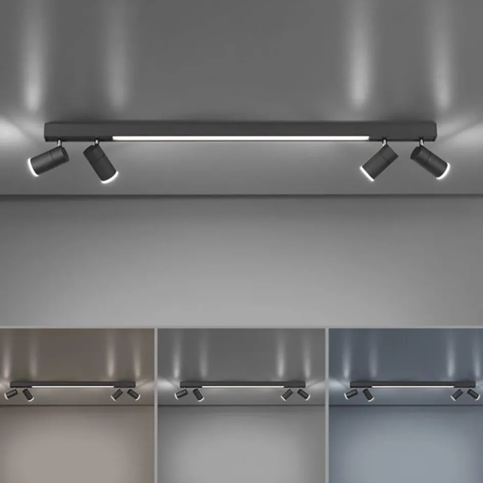 Plafondspot Pure Lines antraciet smart>Straluma Discount