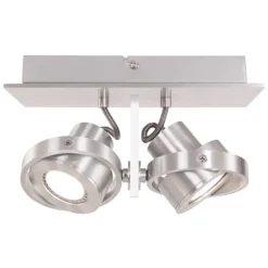 Plafondspot Quatro 2L alu led incl.gu10>Straluma Sale