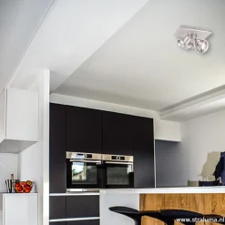 Plafondspot Quatro 2L alu led incl.gu10><noscript><img width=