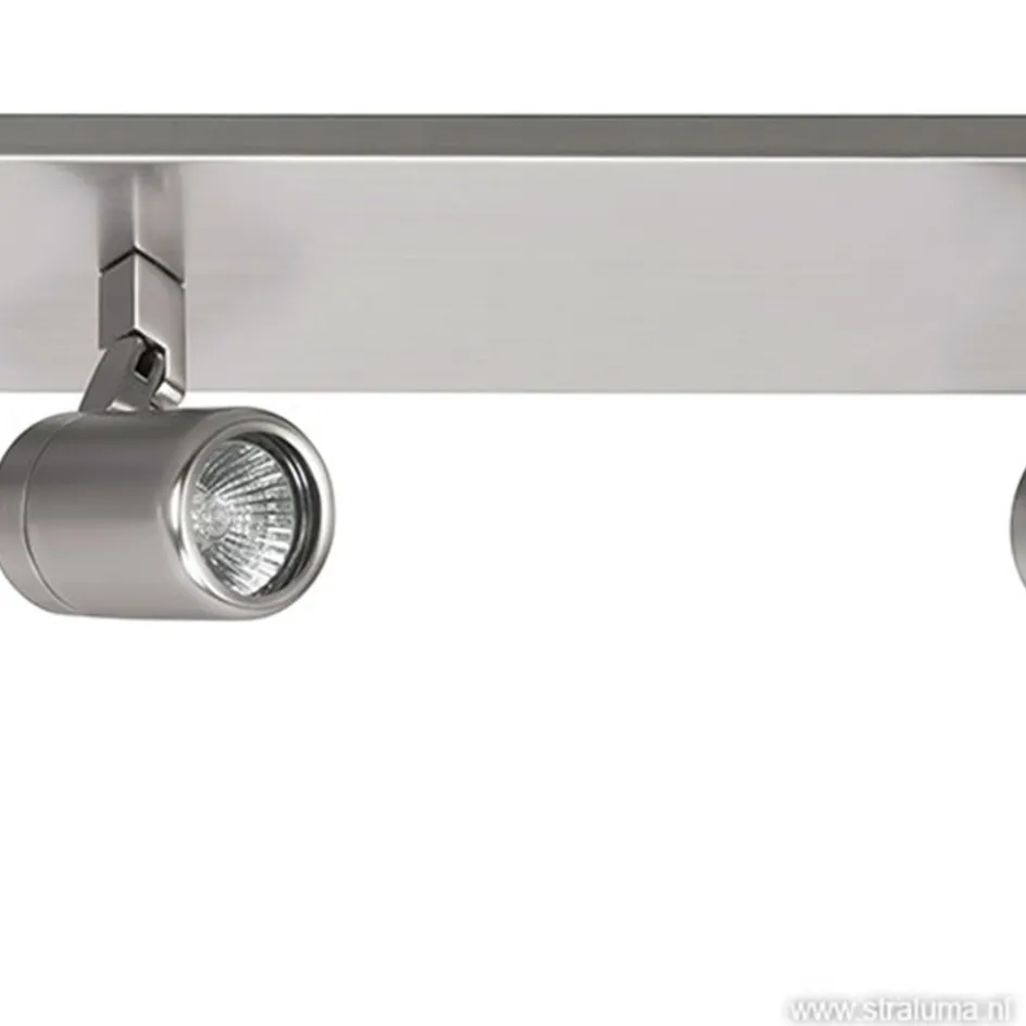 Plafondspot Rain 3L balk nikkel IP44>Straluma Best