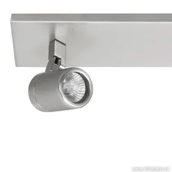 Plafondspot Rain 2L balk nikkel IP44>Straluma Online