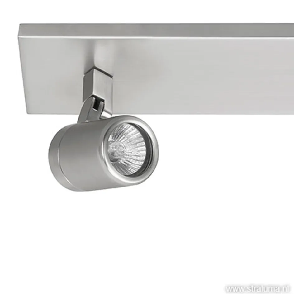 Plafondspot Rain 2L balk nikkel IP44>Straluma Online