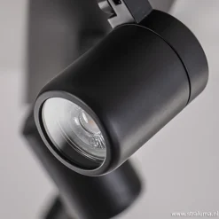 Plafondspot Rain 3L balk zwart gu10 IP44><noscript><img width=