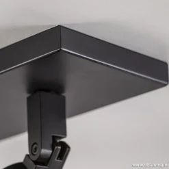 Plafondspot Rain 3L balk zwart gu10 IP44><noscript><img width=