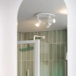 Plafondspot Rain 3L rond wit IP44><noscript><img width=