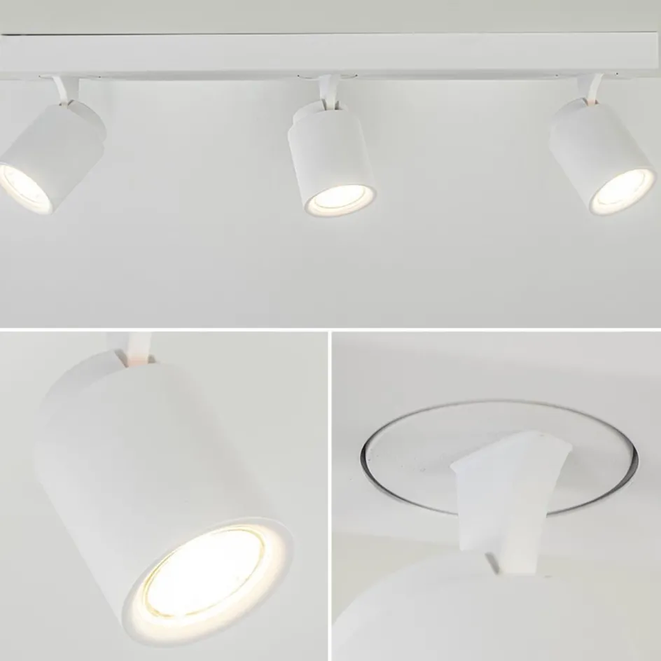 Plafondspot Razza 3L balk wit>Straluma Hot