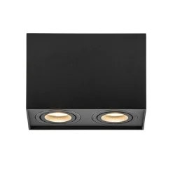 Plafondspot Rebel box 2l zwart gu10><noscript><img width=