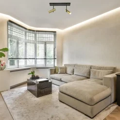 Plafondspot Trend 2L zwart/goud mini gu10><noscript><img width=