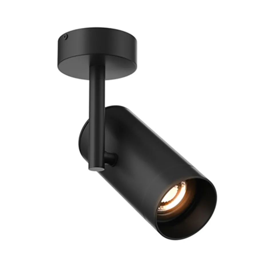 Plafondspot tube zwart verstelbaaar>Straluma Sale