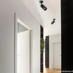 Plafondspot tube zwart verstelbaaar><noscript><img width=