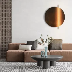 Plafond/wandlamp Essenza 90 rust/bronze><noscript><img width=