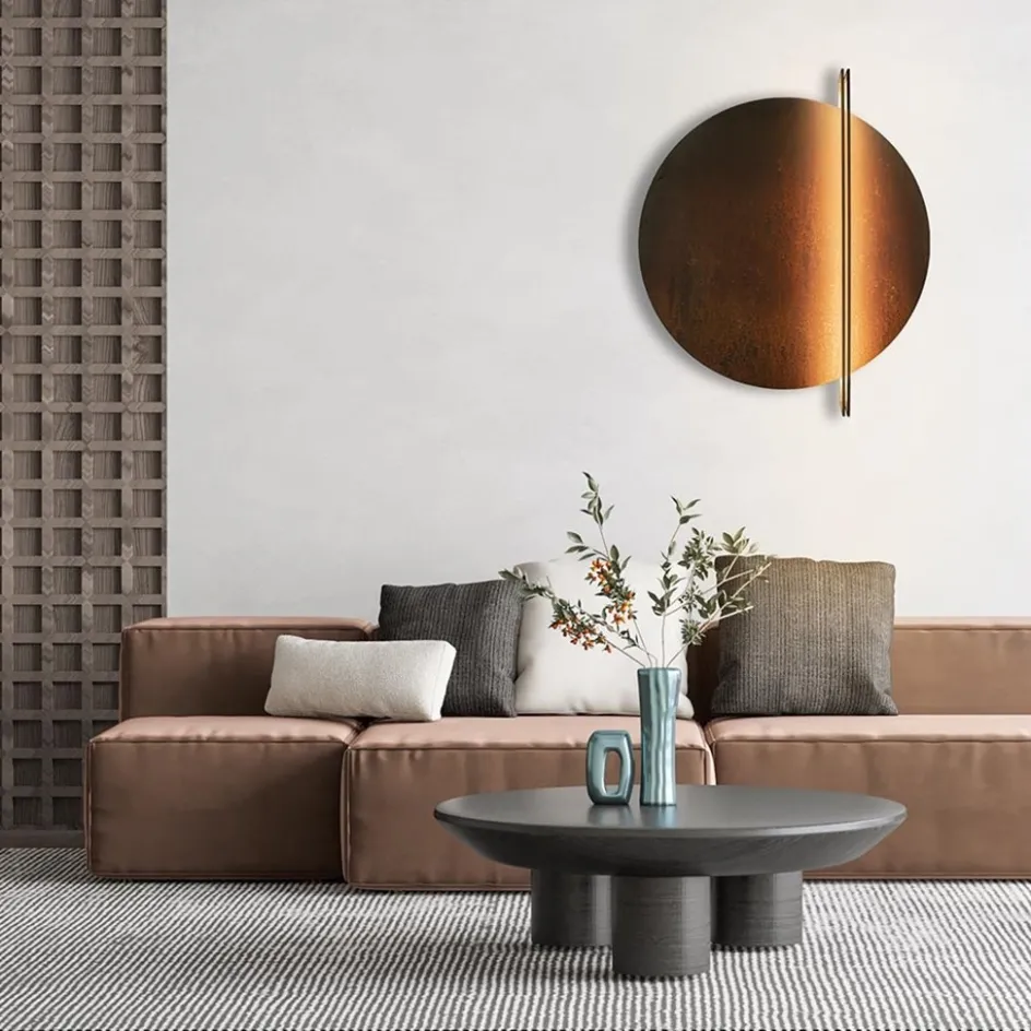 Plafond/wandlamp Essenza 90 rust/bronze>Straluma Best