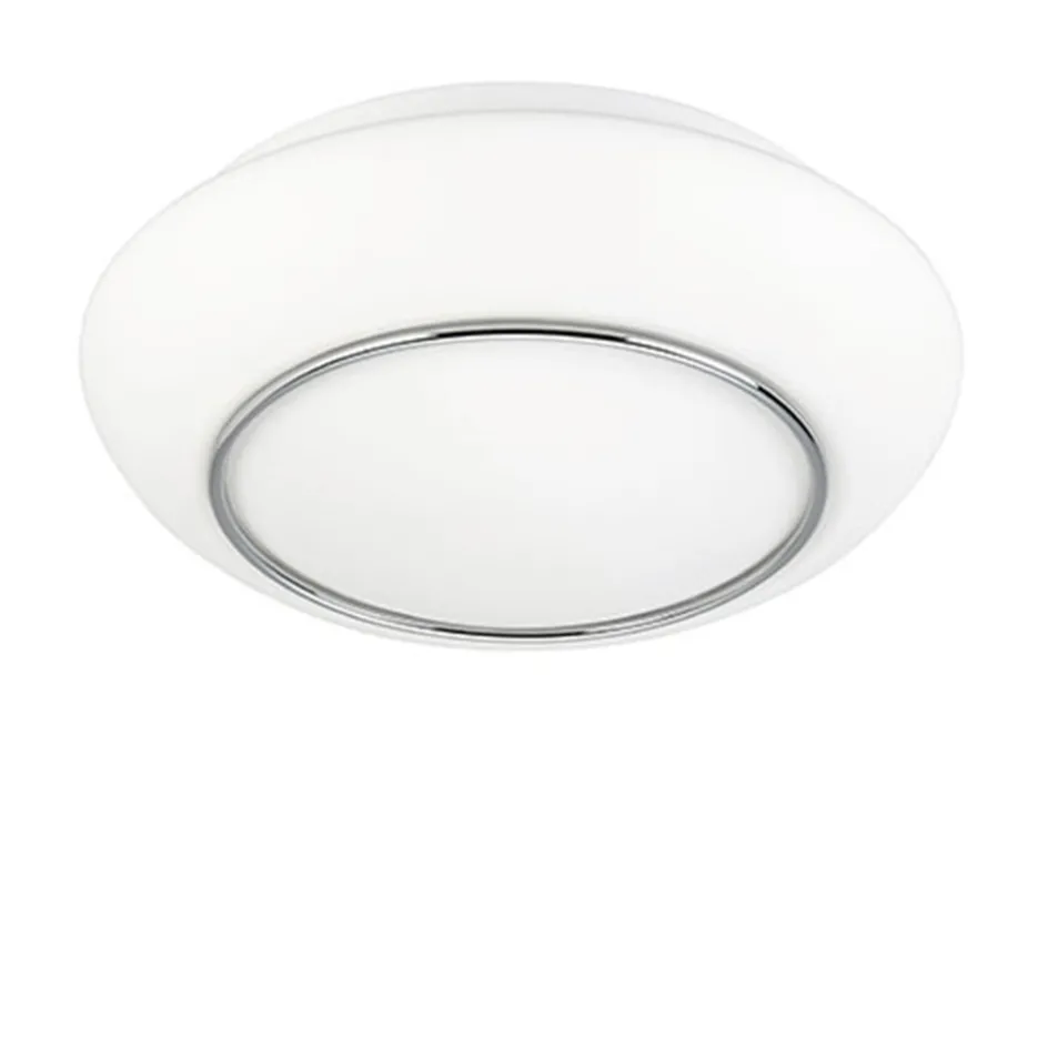 Plafonniere Tornado chroom/wit 38cm IP44>Straluma Clearance