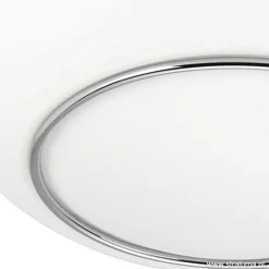 Plafonniere Tornado chroom/wit 38cm IP44>Straluma Clearance