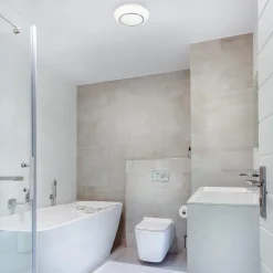 Plafonniere Tornado chroom/wit 38cm IP44><noscript><img width=