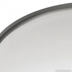 Plafonnière Art nikkel/wit 30cm><noscript><img width=