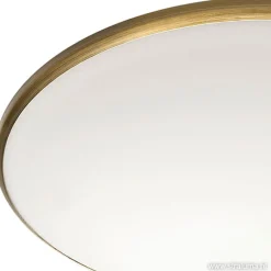 Plafonnière Art rond brons 35 cm>Straluma Outlet