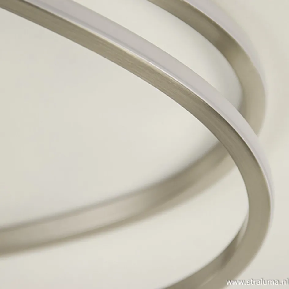 Plafonnière Eclipse nikkel led 3-st.dimb>Straluma Online