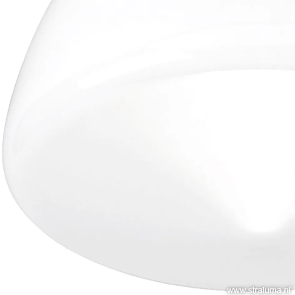 Plafonnière Glasgow art deco chroom glas>Straluma Outlet