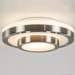 Plafonnière Master 335 nikkel IP44>Straluma