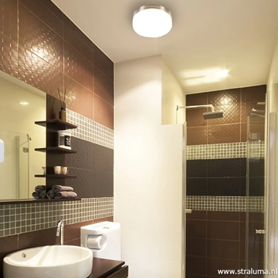 Plafonnière rond 22cm IP44 3-step dim.>Straluma Outlet