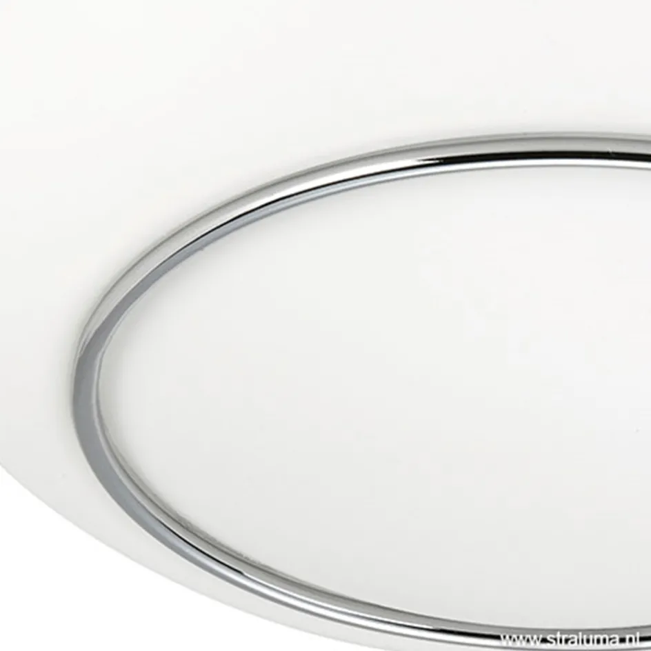 Plafonnière Tornado chroom/wit 30cm IP44>Straluma Discount