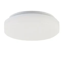 Plafonnière wit 27cm led 3000k IP44>Straluma Hot