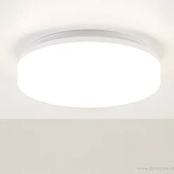 Plafonnière wit 27cm led 3000k IP44>Straluma Hot