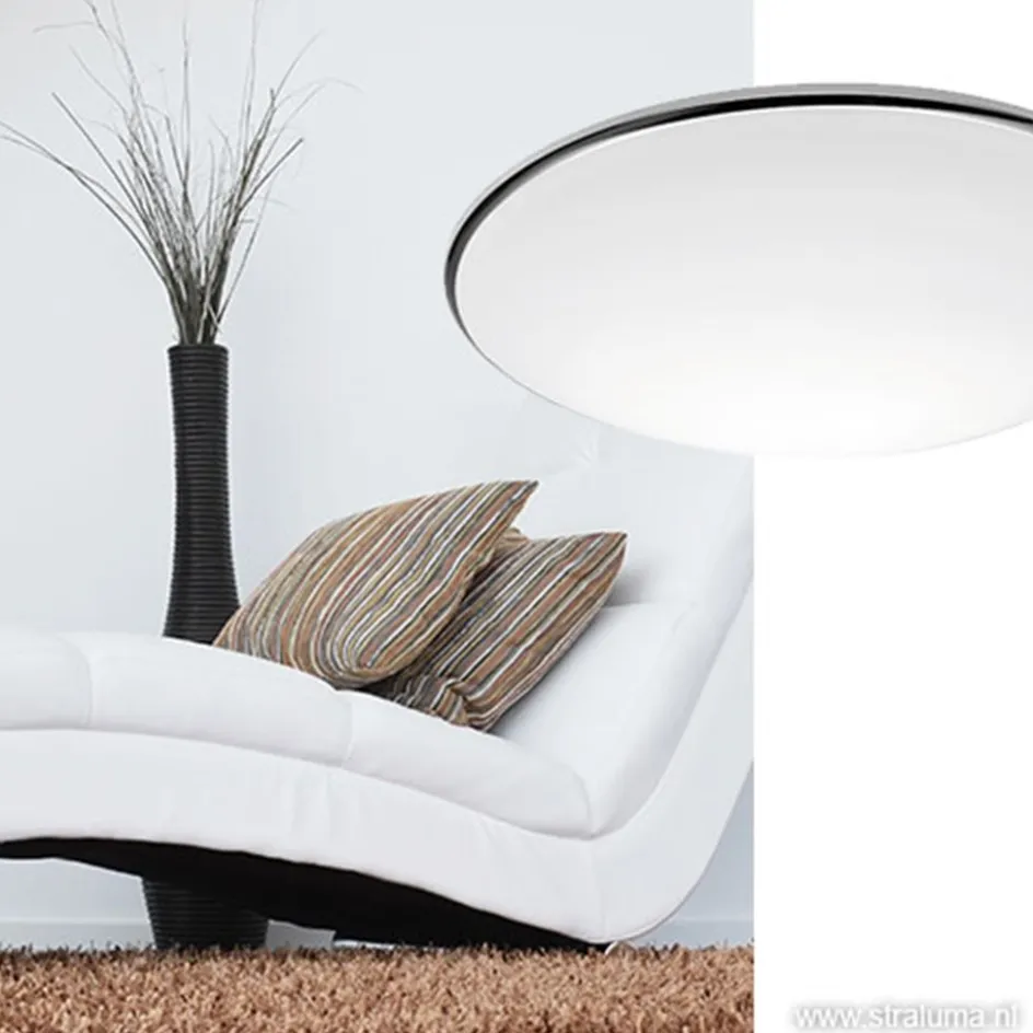 PlafonnièreArt rond chroom 30 cm>Straluma Online