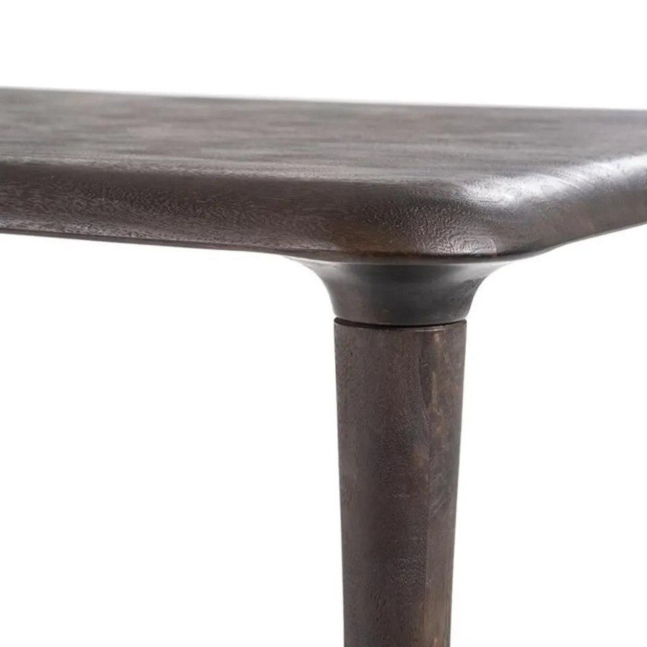 Rechthoekige eettafel Jiska bruin mangohout 250x100 cm>Straluma Outlet