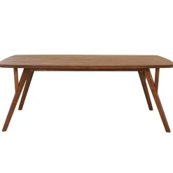 Rechthoekige eettafel Quenza acaciahout 200x100 cm>Straluma