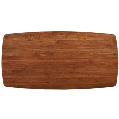 Rechthoekige eettafel Quenza acaciahout 200x100 cm><noscript><img width=