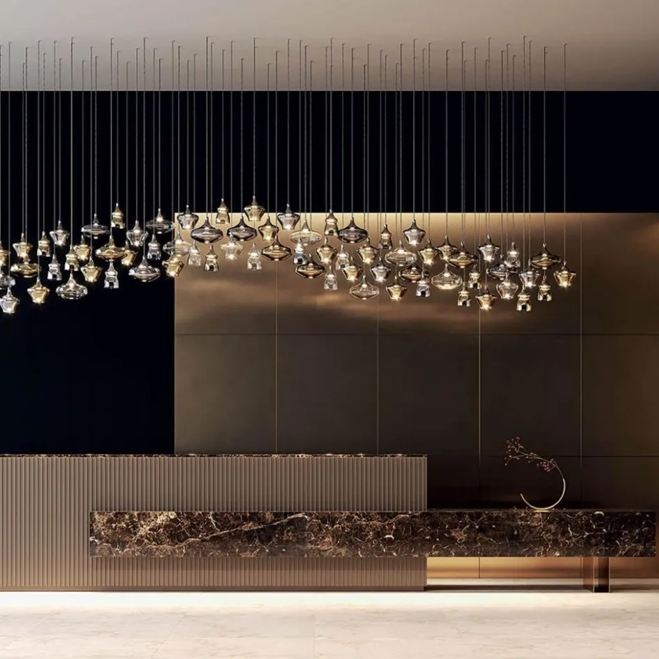 Retro design hanglamp smoke glas met LED>Straluma New