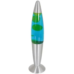 Retro tafellamp Lava blauw water met groen>Straluma Discount