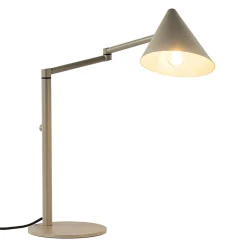 Retro tafellamp met kap verstelbaar zand>Straluma Best