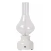 Retro tafellamp olielamp op batterij wit>Straluma Best