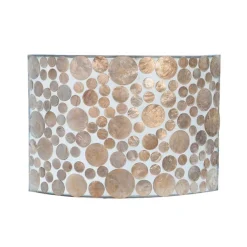 Romantische Schelpen wandlamp coin beige>Straluma New