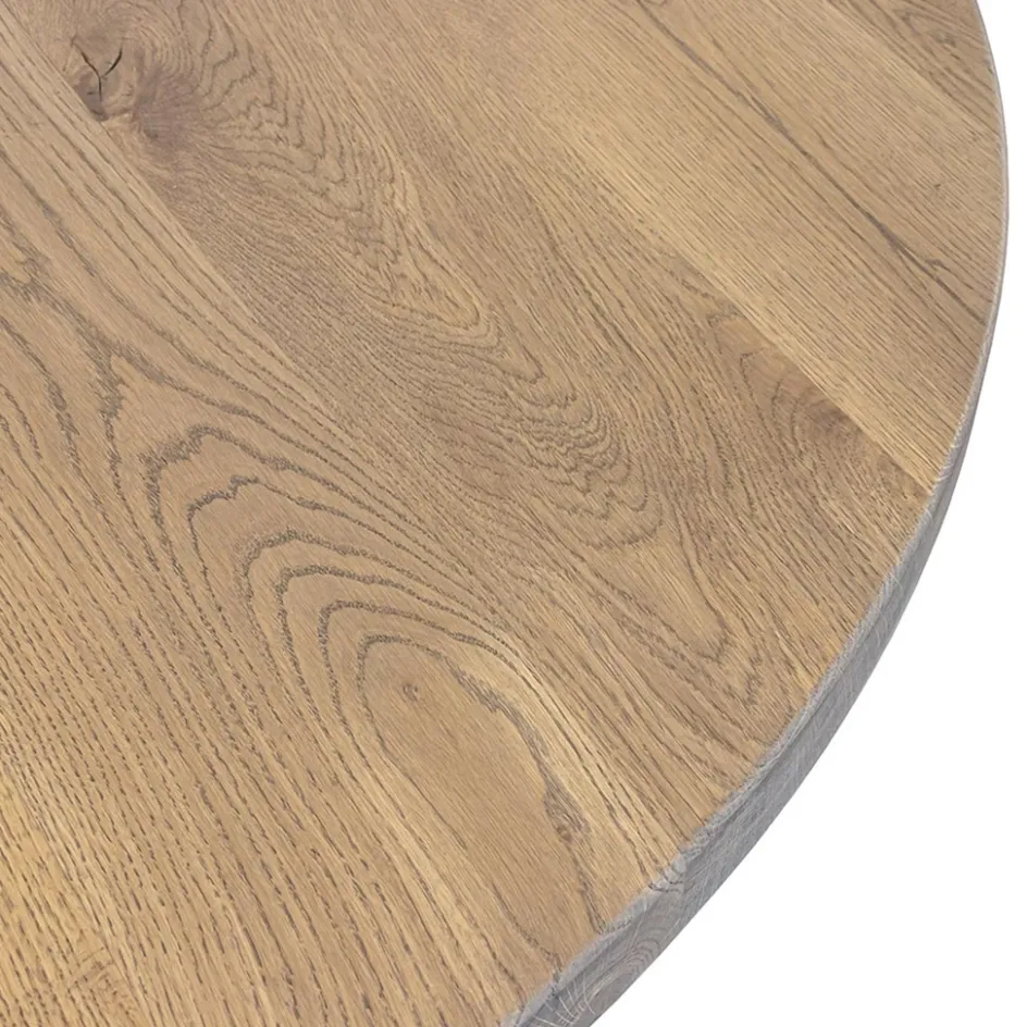 Ronde bartafel Woodstock grijs/zwart Ø130x92 cm>Straluma Hot